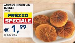 American -  Pumpkin Burger