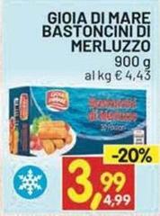 Gioia Di Mare - Bastoncini Di Merluzzo