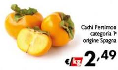 Cachi Persimon Categoria 1* Origine Spagna