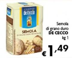 De Cecco - Semola Di Grano Duro