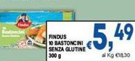 Findus - 10 Bastoncini Senza Glutine