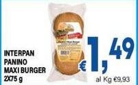 Interpan -  Panino Maxi Burger