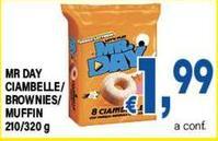 Mr. day - Ciambelle/ Brownies/ Muffin