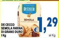 De Cecco - Semola Farina Di Grano Duro