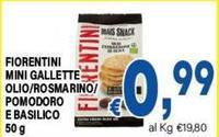 Fiorentini - Mini Gallette Olio/Rosmarino/Pomodoro E Basilico