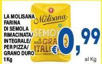La Molisana - Farina Di Semola Rimacinata/ Semo Integrale/ Per Pizza/ Grano Duro
