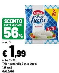 Galbani - Tris Mozzarella Santa Lucia