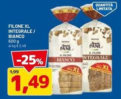 Filone Xl Integrale/Bianco