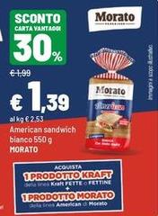 Morato - American Sandwich Bianco