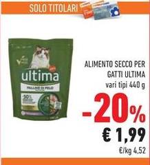 Ultima - Alimento Secco Per Gatti