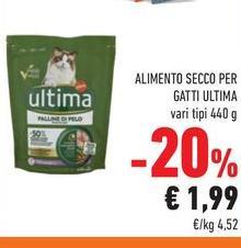 Ultima - Alimento Secco Per Gatti