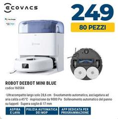 Ecovacs - Robot Deebot Mini Blue