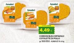 Amadori - Cordon Bleu/Ortaiole/Cotolette Di Pollo