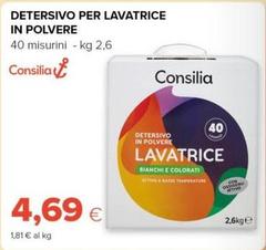 Consilia - Detersivo Per Lavatrice In Polvere