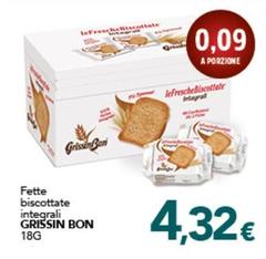 Grissin bon - Fette Biscottate Integrali