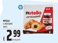 Nutella - 4 Croissant