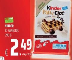 Kinder - 10 Panecioc