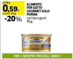 Purina - Alimento Per Gatto Gourmet Gold