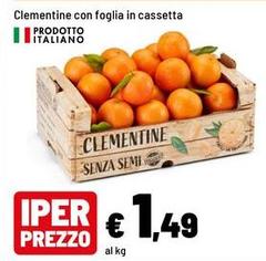 Seme - Clementine Con Foglia In Cassetta