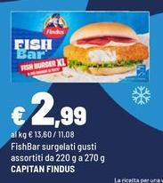Findus - Fish Bar Surgelati Gusti Assortiti