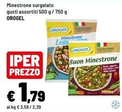 Orogel - Minestrone Surgelato Gusti Assortiti