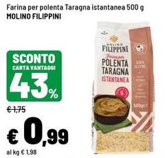Molino filippini - Farina Per Polenta Taragna Istantanea