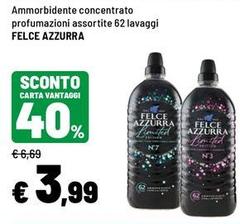 Felce Azzurra - Ammorbidente Concentrato Profumazioni Assortite 62 Lavaggi