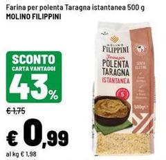 Molino filippini - Farina Per Polenta Taragna Istantanea