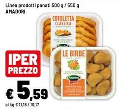 Amadori - Linea Prodotti Panati