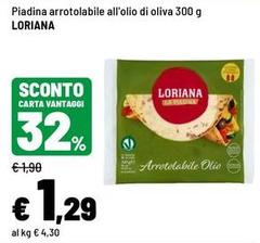 Loriana - Piadina Arrotolabile All'Olio Di Oliva