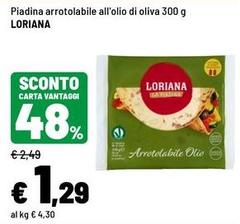 Loriana - Piadina Arrotolabile All'Olio Di Oliva