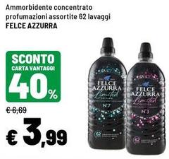Felce Azzurra - Ammorbidente Concentrato Profumazioni Assortite 62 Lavaggi