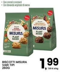 Misura - Biscotti Vari Tipi