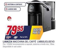Lavazza - Macchina Del Caffè LM860J0LIEVO