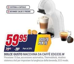 Gusto decò - Macchina Da Caffè EDG335.W