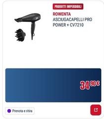 Rowenta - Asciugacapelli Pro Power + Cv7210