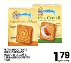 Mulino Bianco - Fette Biscottate