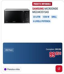 Samsung - Microonde MGAK3515AS