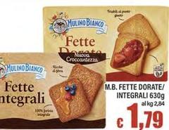 Mulino Bianco - Fette Dorate/ Integrali