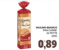 Mulino Bianco - Pan Carre' 24 Fette