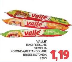 Ca' val - Basi Fresche Sfoglia Rotonda/rettangolare