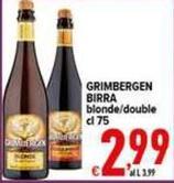 Grimbergen - Birra Blonde