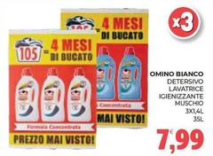 Omino Bianco - Detersivo Lavatrice Igienizzante Muschio