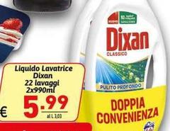 Dixan - Liquido Lavatrice