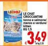 Le chat - Croccantini Tonno E Salmone