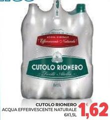 Cutolo rionero - Acqua Effervescente Naturale