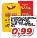 La Molisana - Semola A Pi Di Grano Duro- Integrale-per Pizza-Rimacinata