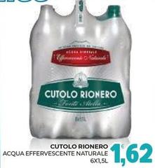 Cutolo rionero - Acqua Effervescente Naturale
