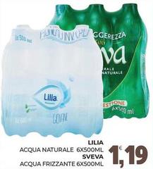 Lilia - Acqua Naturale 6x500ml
