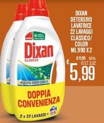 Dixan - Detersivo Lavatrice 22 Lavaggi Classico